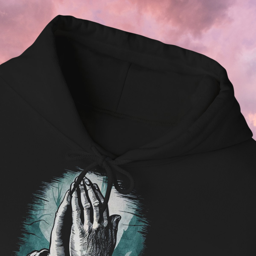 FAITH OVER FEAR (B&W) - Unisex Hooded Sweatshirt