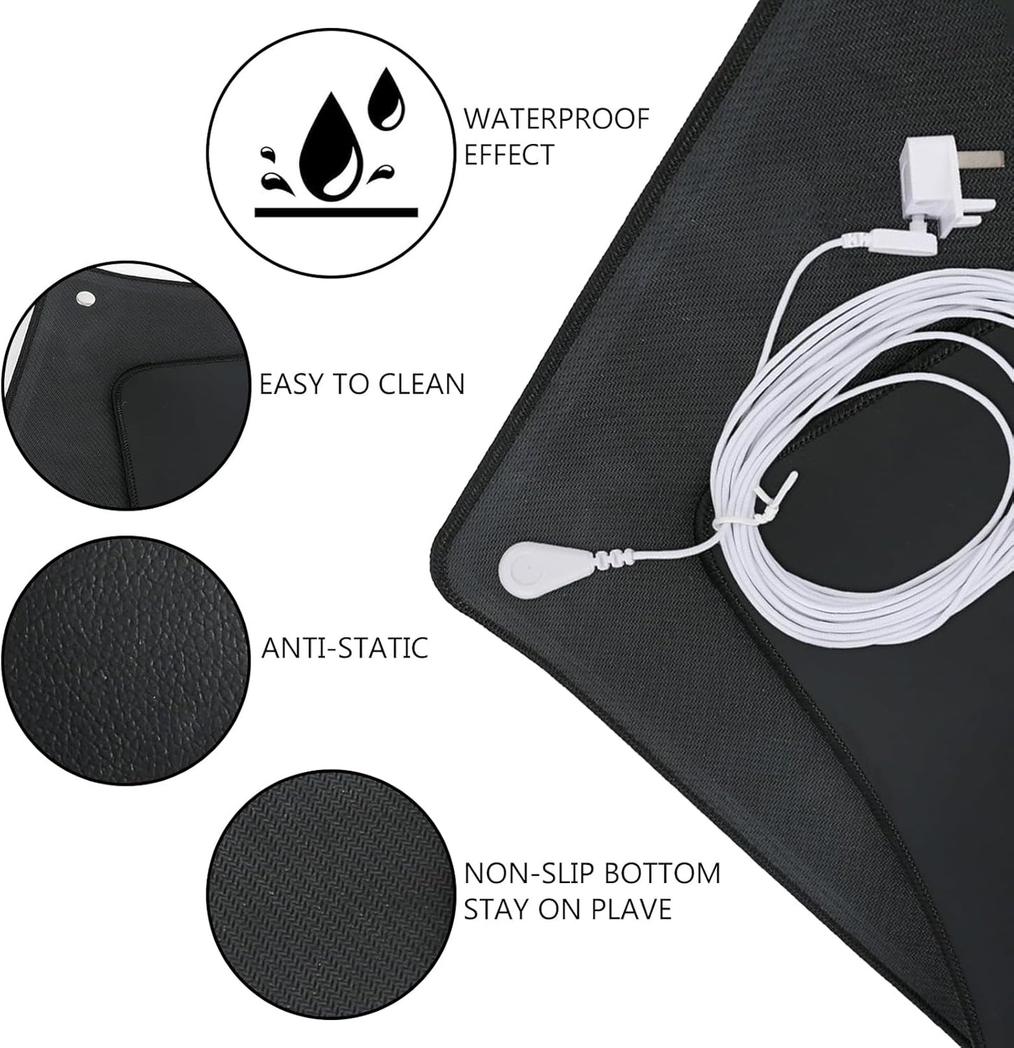 Grounding Mat – Daily Earthing Pad for Work, Rest & Sleep