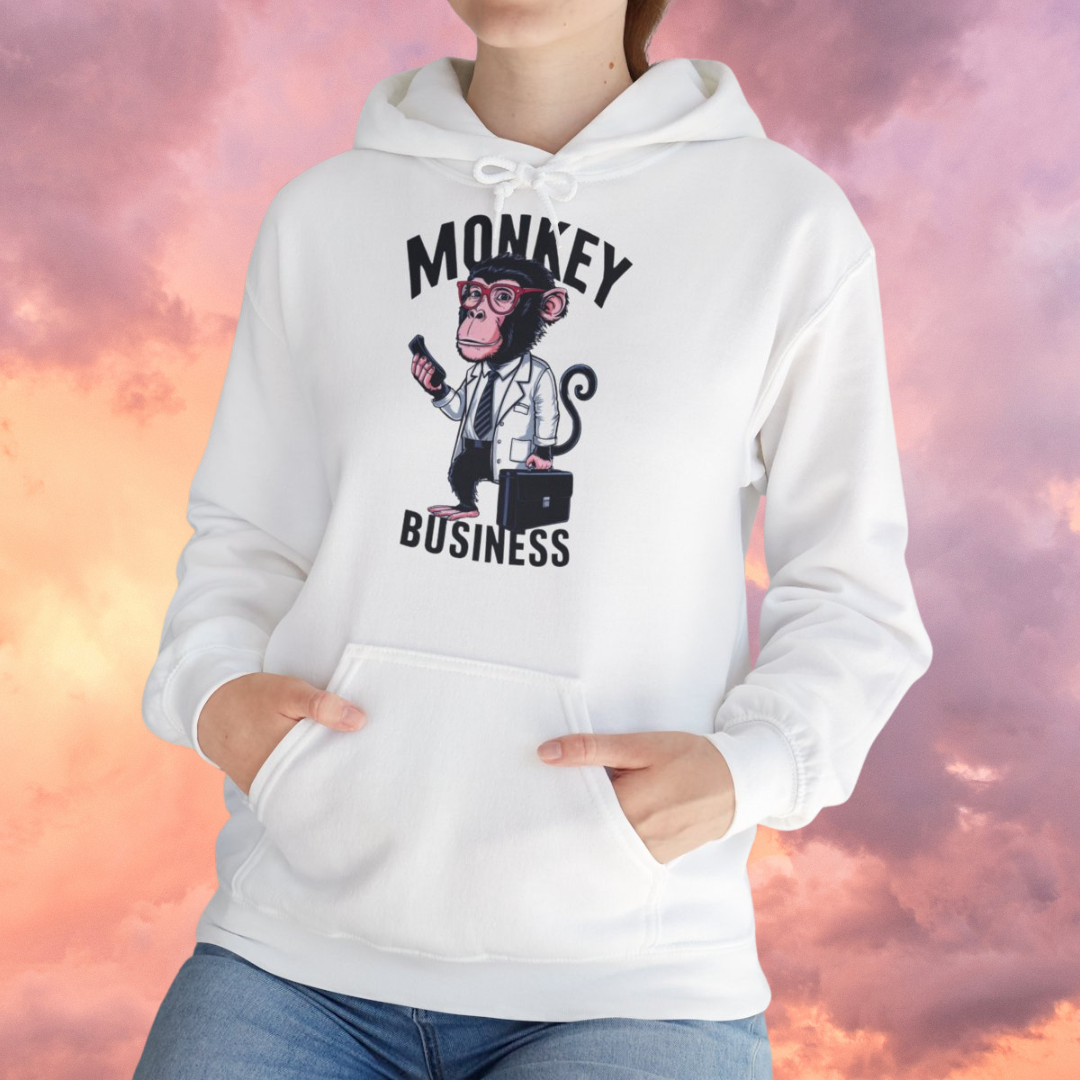 MONKEY BUSINESS - Unisex Hooded Sweatshirt