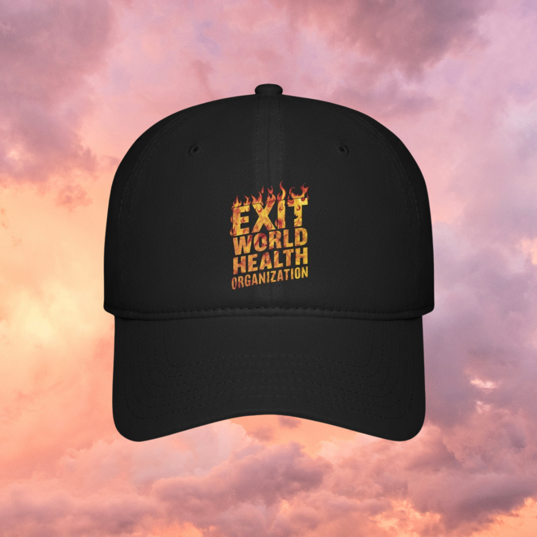 EXIT WHO (FIRE) - Low Profile Baseball Cap