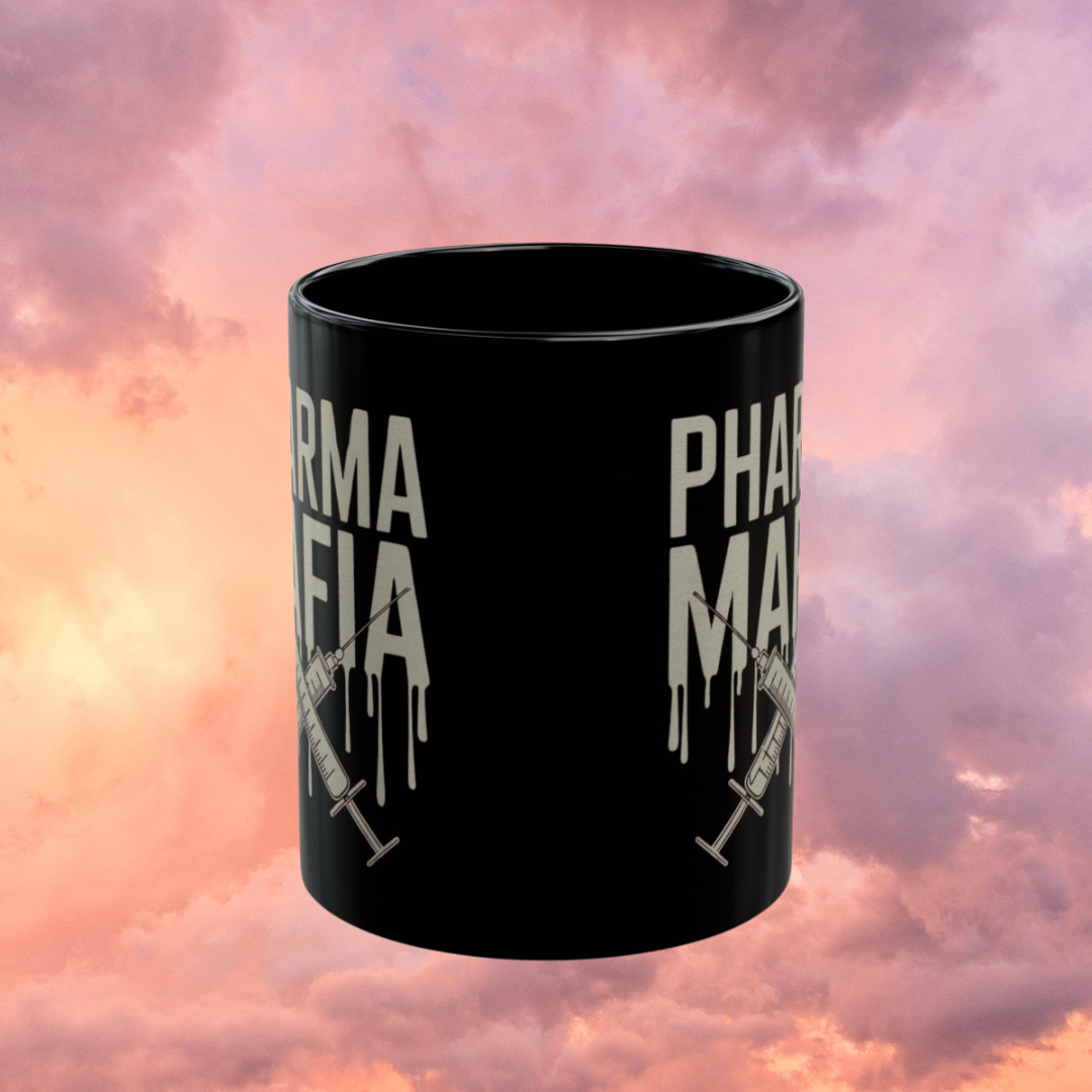 PHARMA MAFIA - Black Mug (11oz)