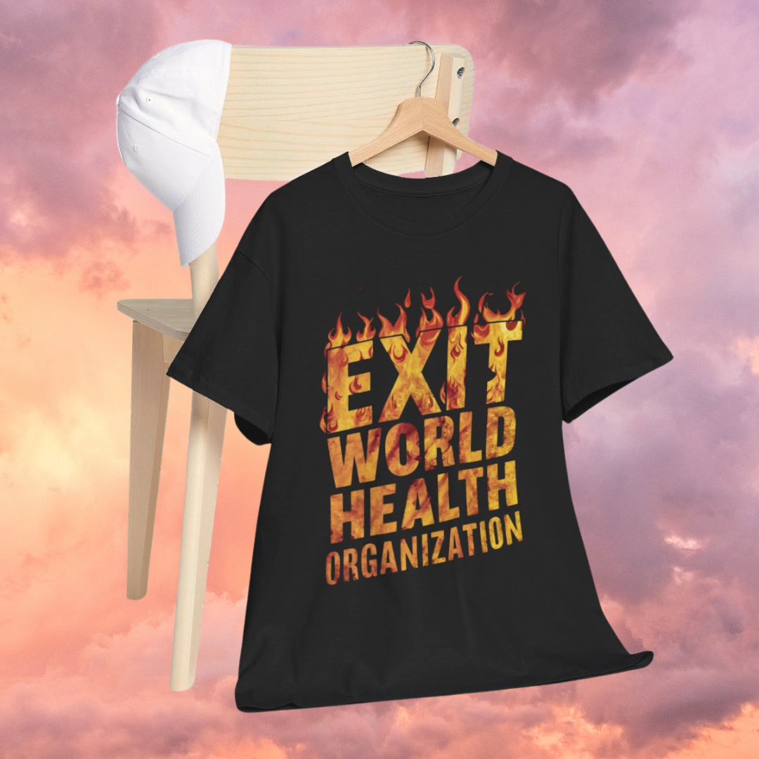 Exit WHO - Short Sleeve Basic Black T-shirt