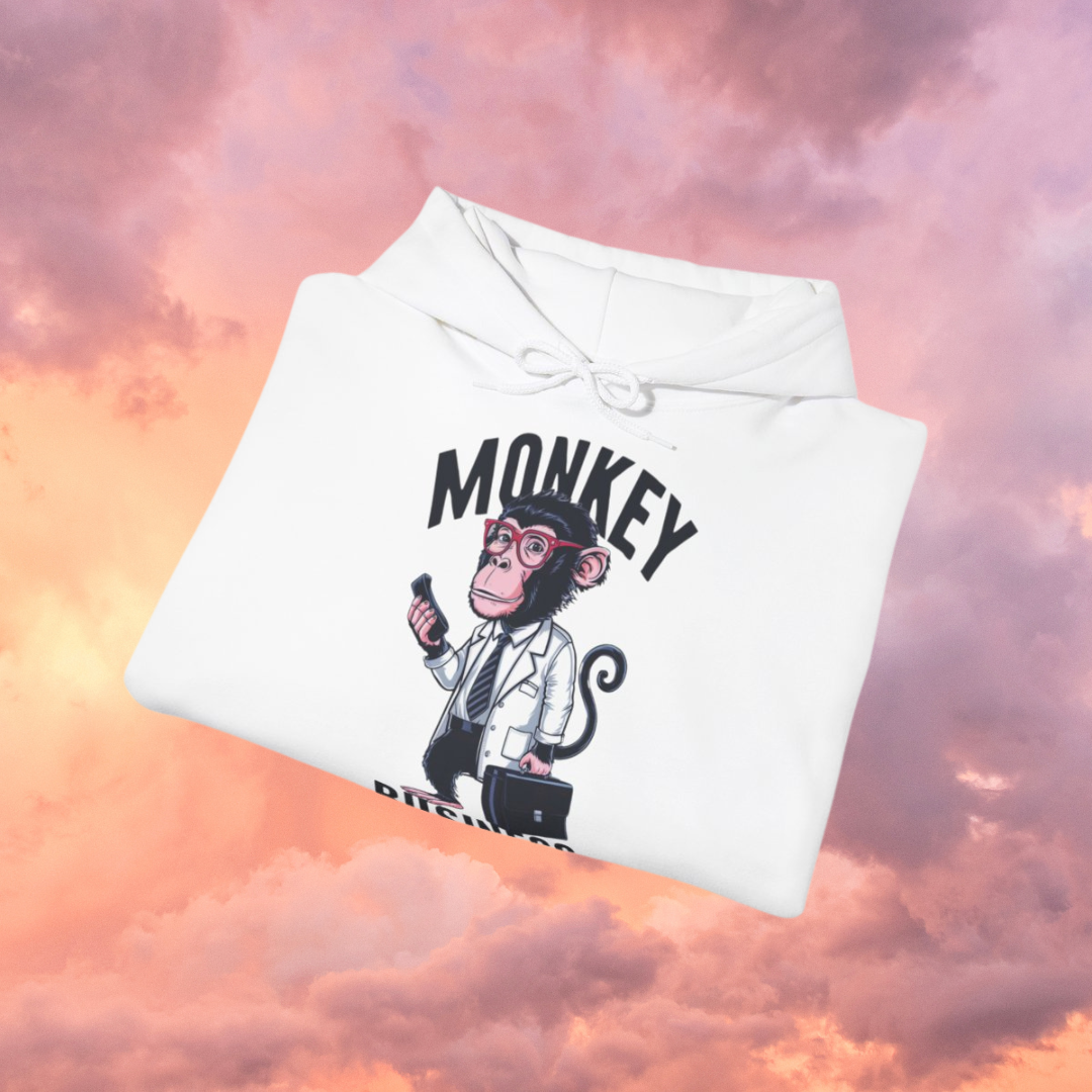 MONKEY BUSINESS - Unisex Hooded Sweatshirt