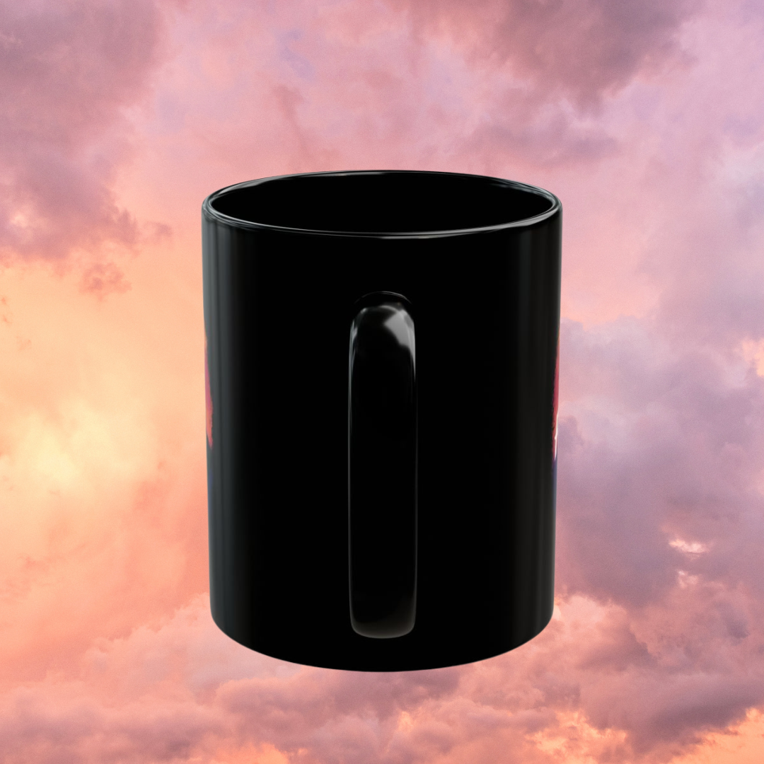 Faith Over Fear - Black Mug (11oz)