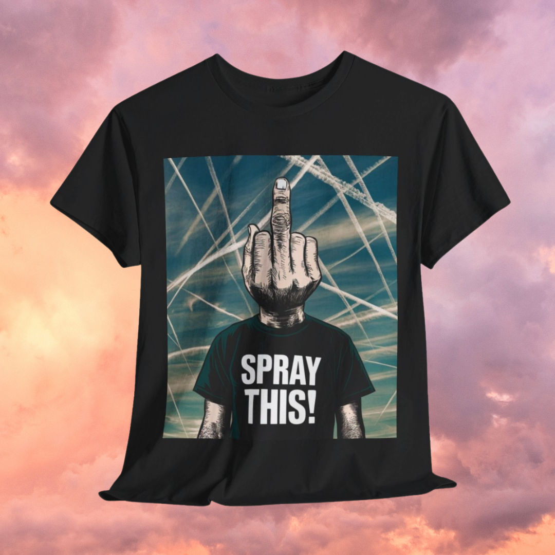 Spray This! - Short Sleeve Basic Black T-shirt