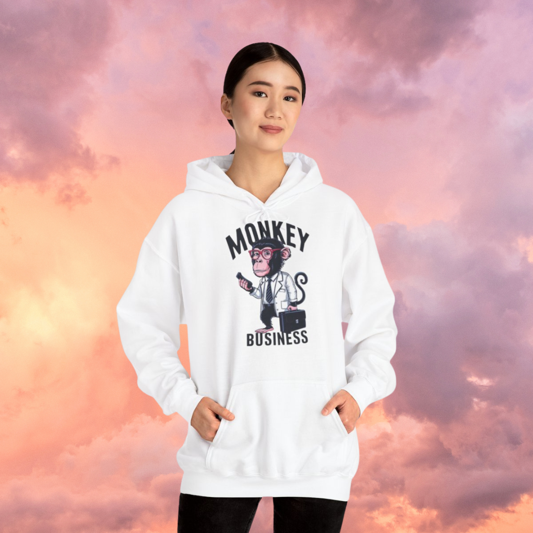 MONKEY BUSINESS - Unisex Hooded Sweatshirt