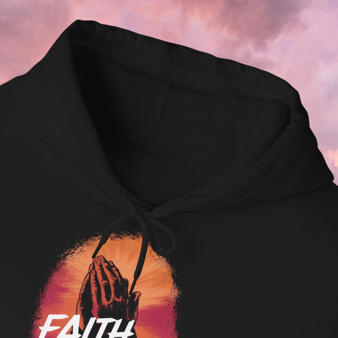 FAITH OVER FEAR (COLOUR) - Unisex Hooded Sweatshirt