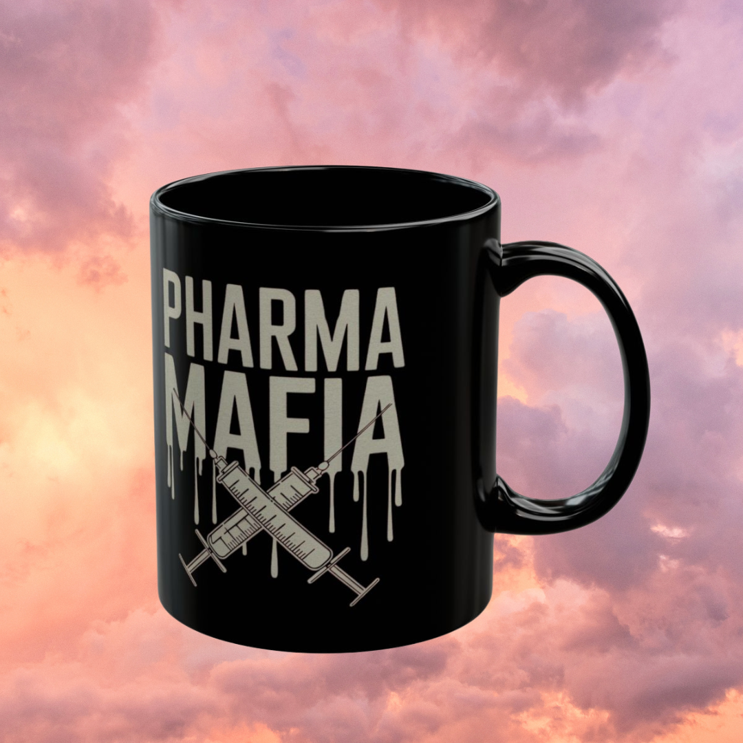 PHARMA MAFIA - Black Mug (11oz)