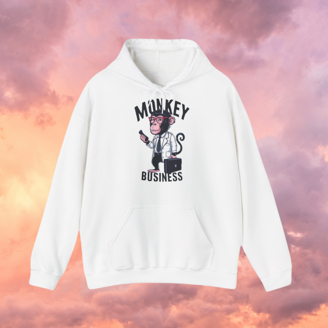 MONKEY BUSINESS - Unisex Hooded Sweatshirt