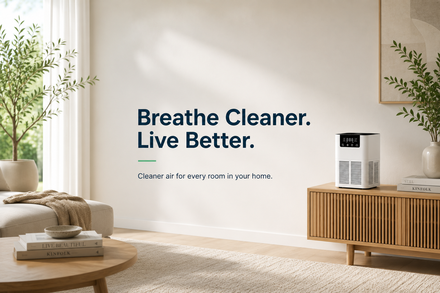 מטהר אוויר ™PureAir HEPA – אוויר נקי ורענן יותר לביתכם