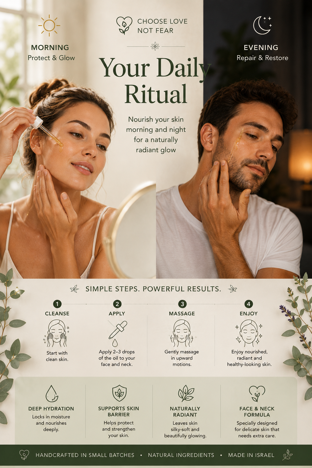 Botanical Lifting Oil for Face & Neck