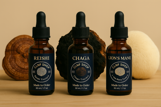 Mind, Body & Soul – 3 Mushroom Tincture Pack